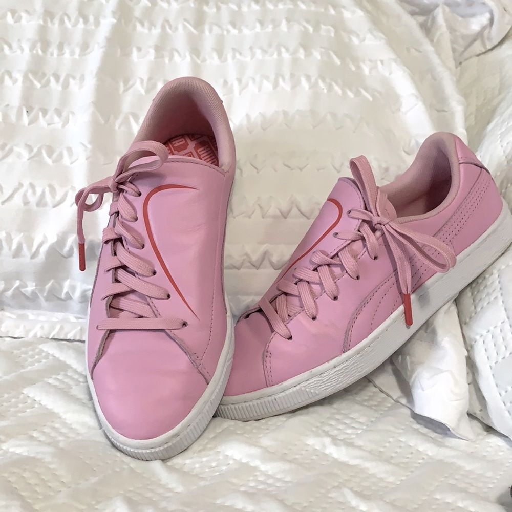 Unique twist on new “sneakers go with everything” style